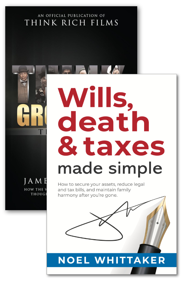 Wills, death & taxes made simple + Think and Grow Rich: The Legacy